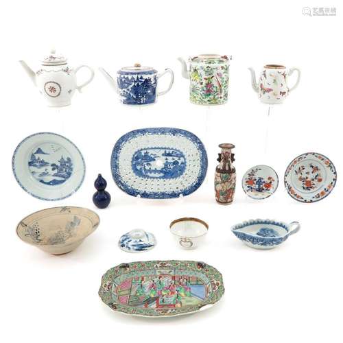 A Diverse Collection of Porcelain