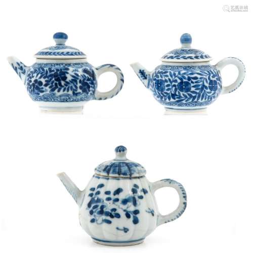 A Collection of Teapots