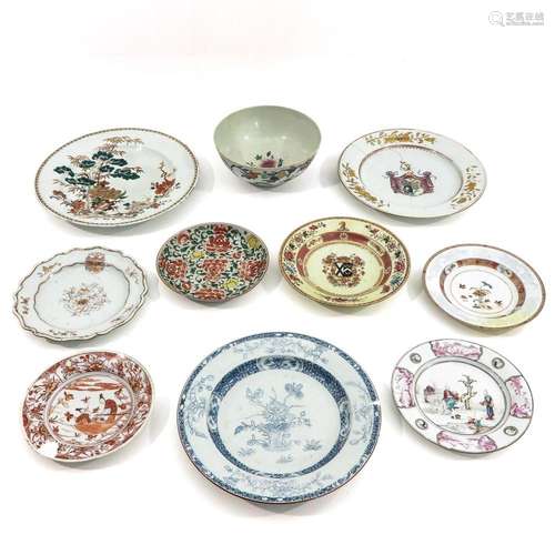 A Large Collection of Porcelain