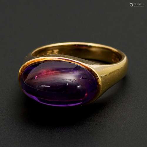 RING MIT AMETHYST