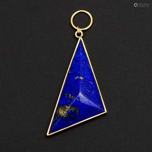 ANHÄNGER MIT LAPISLAZULI