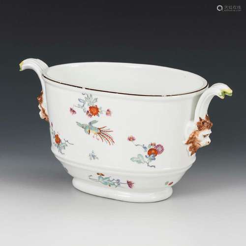 BAROCK-CACHEPOT MIT KAKIEMON-DEKOR. MEISSEN.