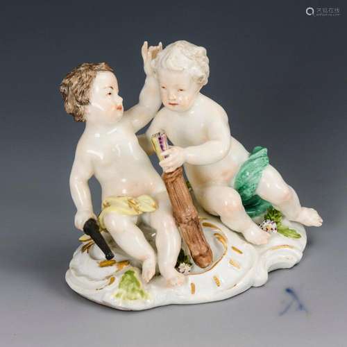 AMORETTENGRUPPE. MEISSEN.