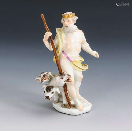 PLUTO MIT CERBERUS. MEISSEN.