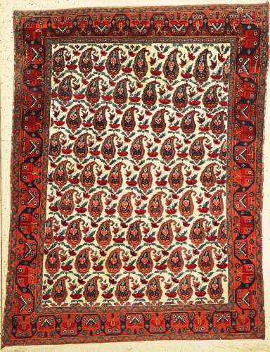 Afshar old, Persia, around 1960, wool on cotton