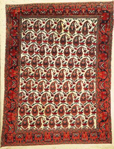 Afshar old, Persia, around 1960, wool on cotton