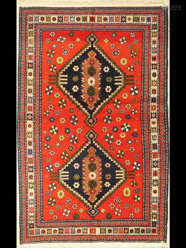 Yerevan, Russia, approx. 50 years, wool on cotton