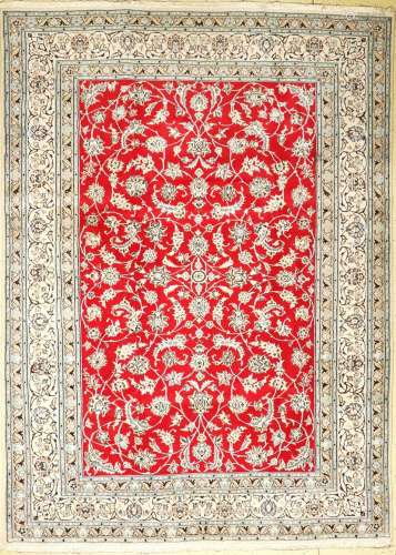 Nain, Persia, approx. 50 years, wool on cotton