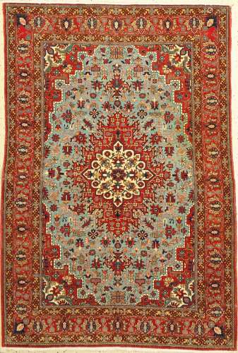 Qum fine, Persia, approx. 60 years, wool on cotton