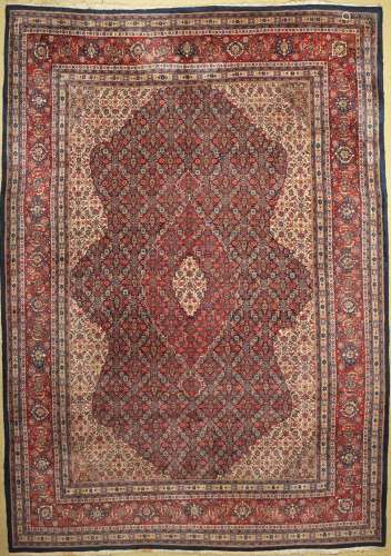 Saruk old, Persia, approx. 60 years, wool on cotton