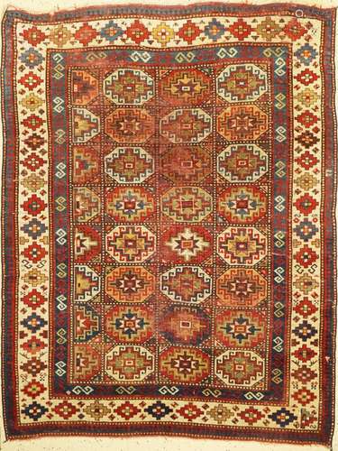 Memling-Gül Kazak, Caucasus, 19th century, wool on