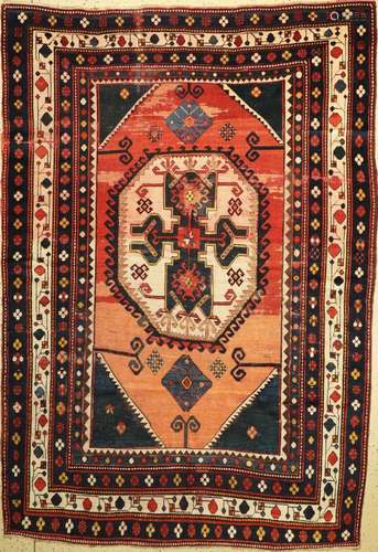 Kars-Kazak, Turkey, around 1910/20, wool on wool