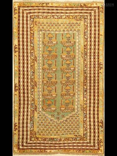 Kula antique (cemetery carpet), Turkey, late 19th