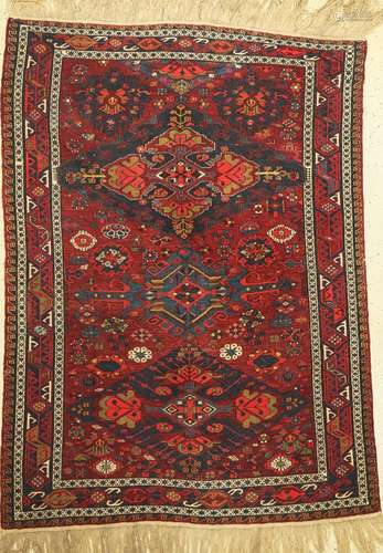 Sumakh old, Caucasus, around 1930, wool on wool