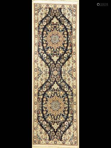 Nain fine, Persia, approx. 50 years, wool on cotton with