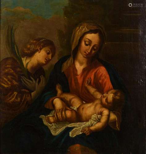 MARIA MIT JESUS UND ANNA