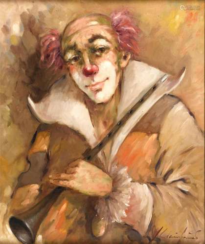 UNDEUTLICH SIGNIERT: MUSICAL CLOWN (CHARLIE RIVEL)