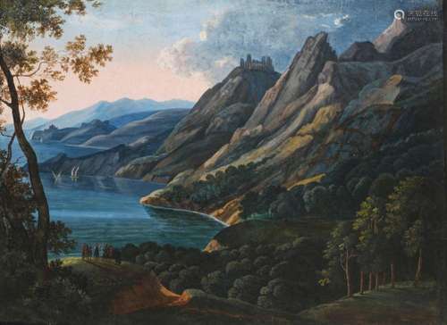 LANDSCHAFTSMALER UM 1830: ITALIENISCHE LANDSCHAFT