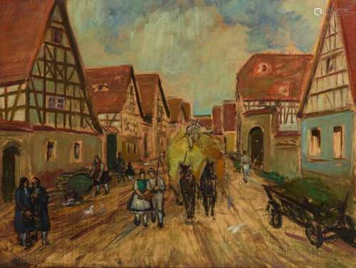 WAENTIG, WALTER (1881 ZITTAU - 1962 GAIENHOFEN). SCHWÄLMER D...