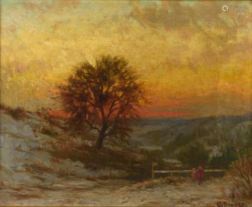 PIEPER, CHRISTIAN (1843 OSNABRÜCK - 1934 DÜSSELDORF). WINTER...