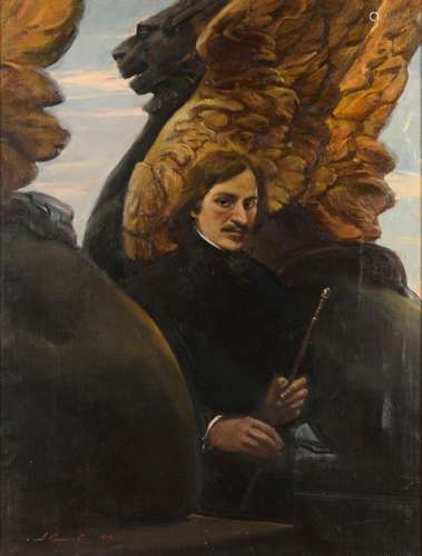 SOLDATOV, A. (СОЛДАТОВ, А.). PORTRÄT EINES EDLEN MANNES.