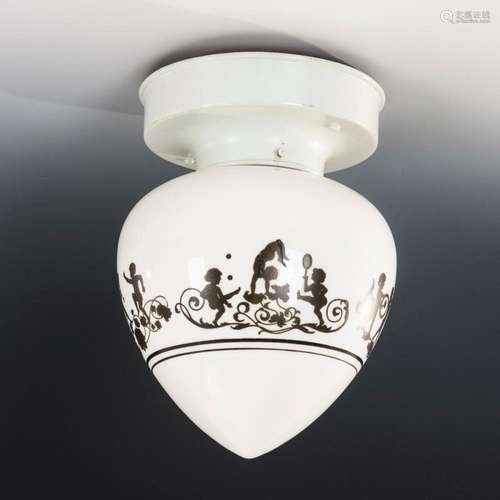 JUGENDSTIL-DECKENLAMPE FÜR DAS KINDERZIMMER