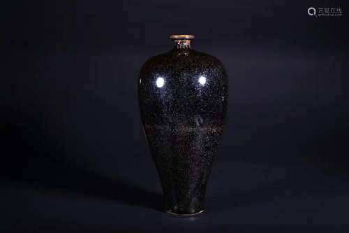 A BLACK-DING YAO -GLAZED MEIPING.SONG PERIOD