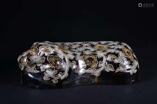 A CIZHOU-GLAZED TIGER PILLOW.SONG PERIOD