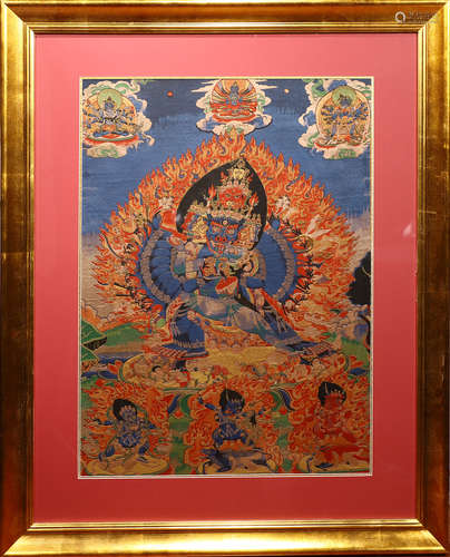 Embroidered Thangka of Acala