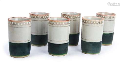 GROUP OF 6 JAPANESE PORCELAIN CUPS
