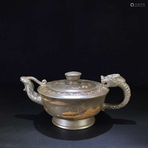 Chinese Zisha Teapot