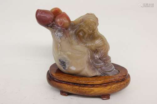 Chinese Soapstone Carved Figural