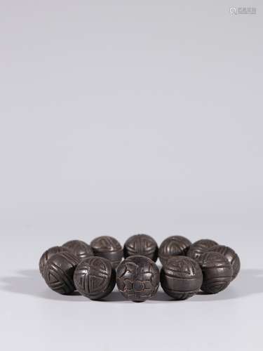 Chinese Chengxiang Wood Bracelet