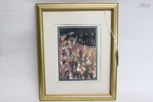 Framed Miniature Printing