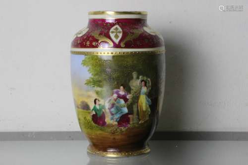 European Porcelain Vase