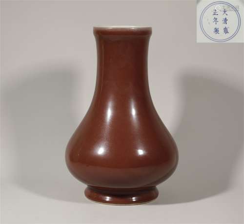 Flambe Glazed Vase Yongzheng Style