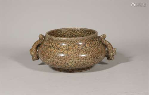 GE kiln incense burner in Song Dynasty