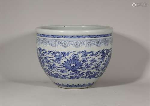 Blue and White Garnitures Qianlong Style