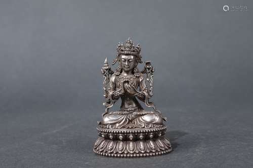 Pure Silver Statue of Tara