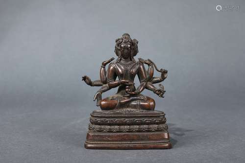 Bronze Statue of Women Buddha