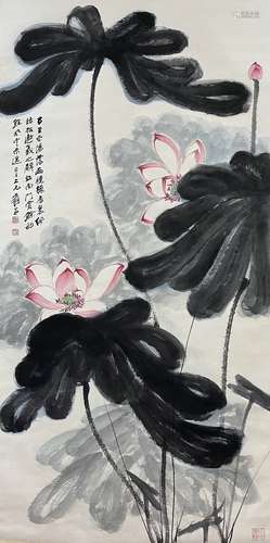 Lotus, Zhang Daqian