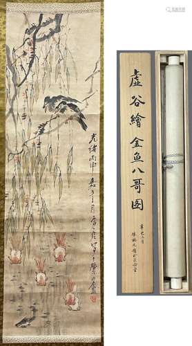 Myna and Golden Fish, Xu Gu