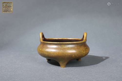 Three-legged Censer with Upright Ears