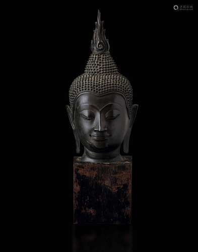 A bronze Buddha, Thailand, Ayutthaya, 1800s