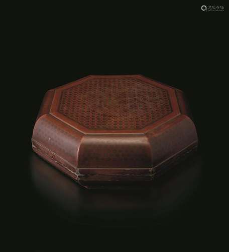 1800s A lacquer box, China, Qing Dynasty