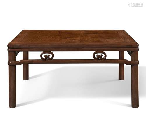 A HUANGHUALI SQUARE LOW TABLE