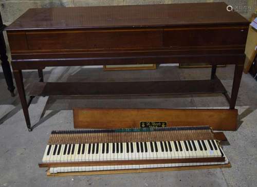 A large display only Square Piano set in a Broderip & Wi...