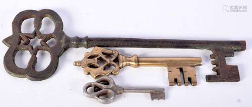 A collection of keys 29 cm (3)