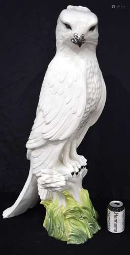 A huge Italian porcelain Eagle 85 x 33 x 45 cm