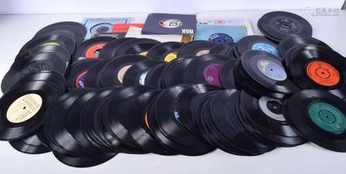 A large collection of 7" singles mostly 1960/70's g...